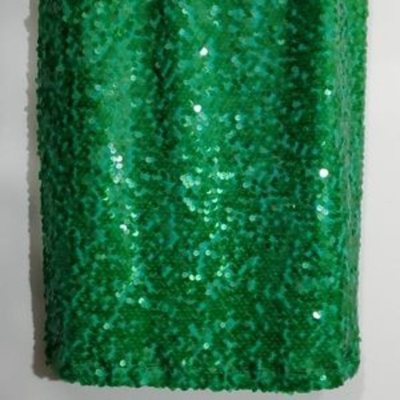 Ecla Dress Green Sequins - Picture 4 of 10